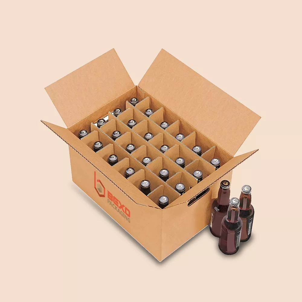 Custom Bottle Boxes With Dividers