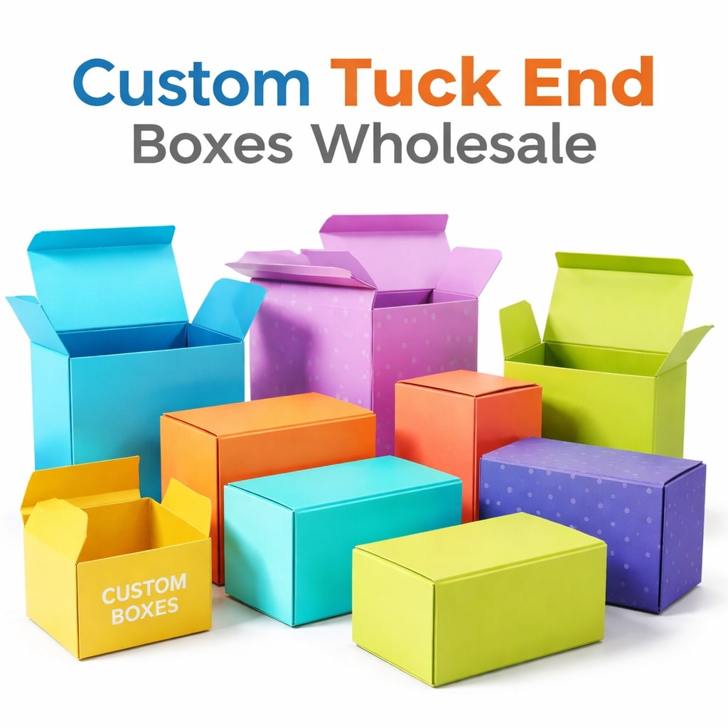 Custom Tuck End Boxes wholesale