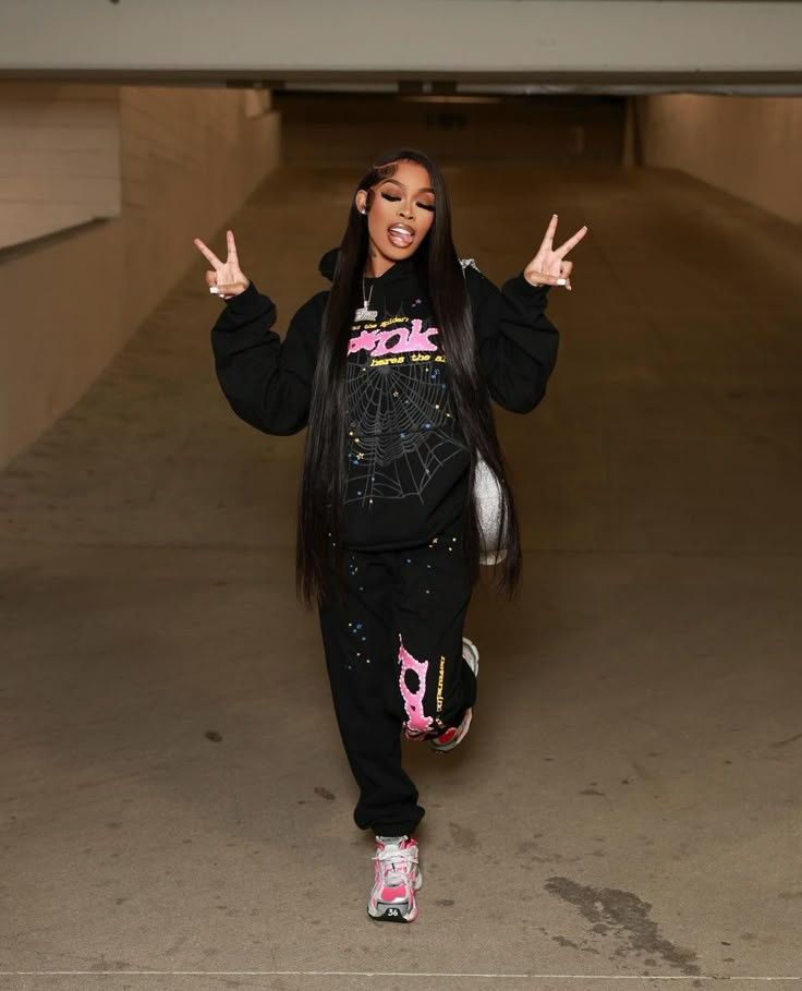 Spider Hoodie Front Side View