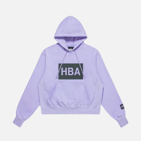 Hood by Air Box Logo Hoodie – Purple