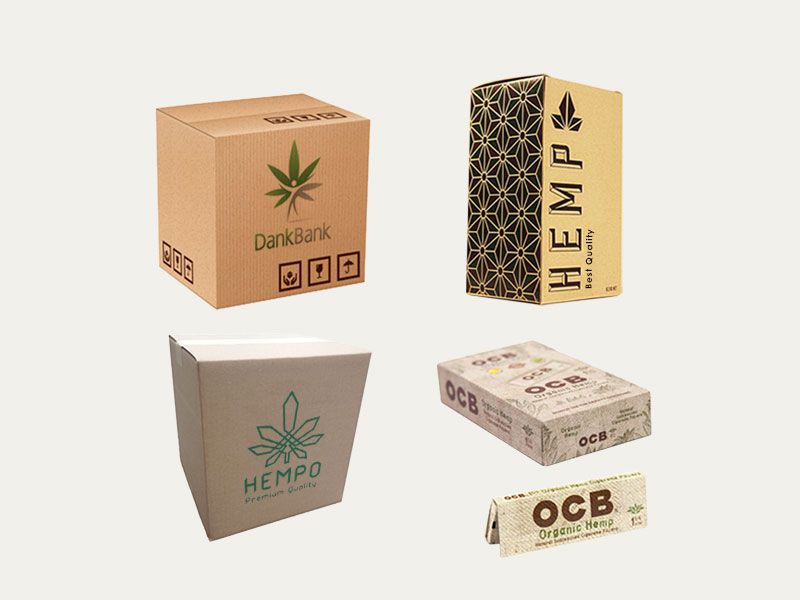 hemp cardboard boxes